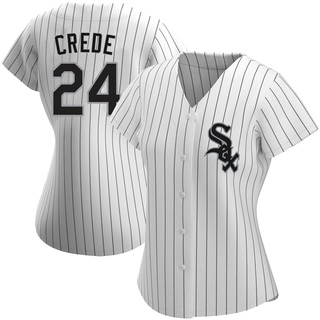 Replica Joe Crede Women's Chicago White Sox Home Jersey - White